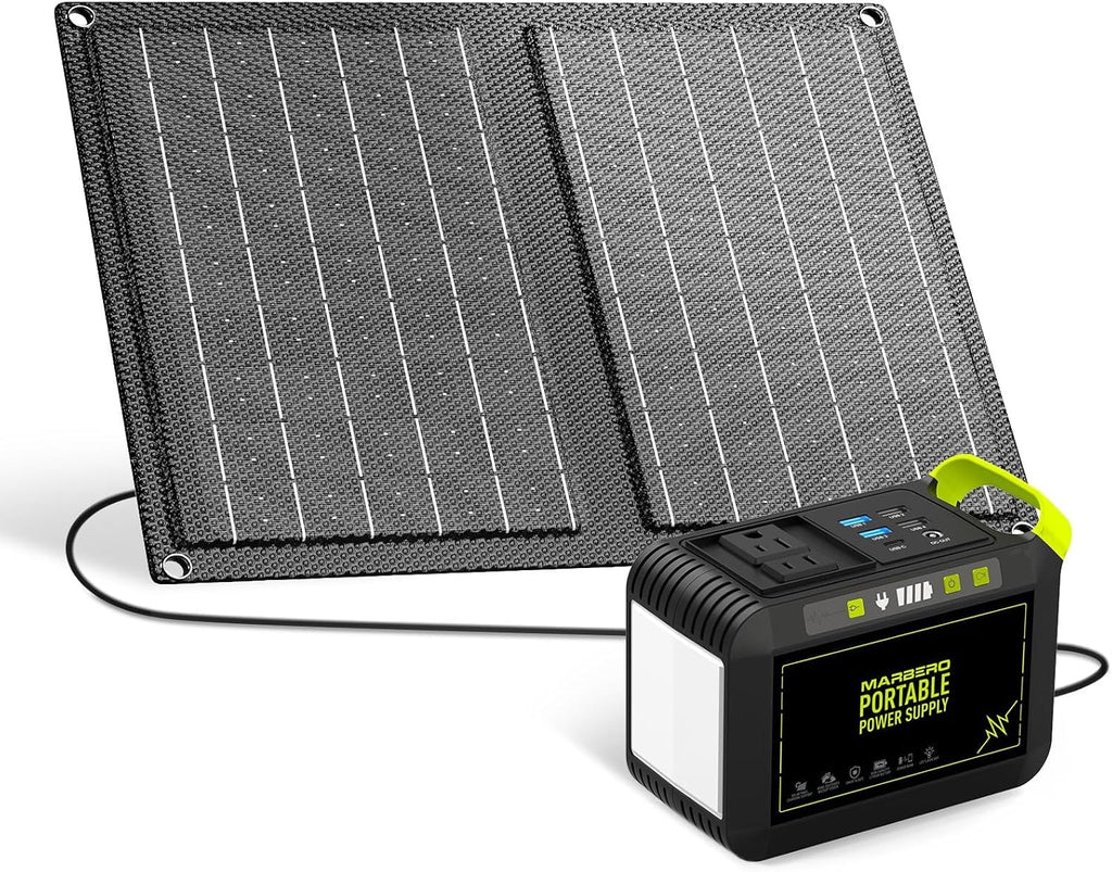 Portable Power Station 88Wh Camping Lithium Battery Solar Generator Fast Charging Power Bank