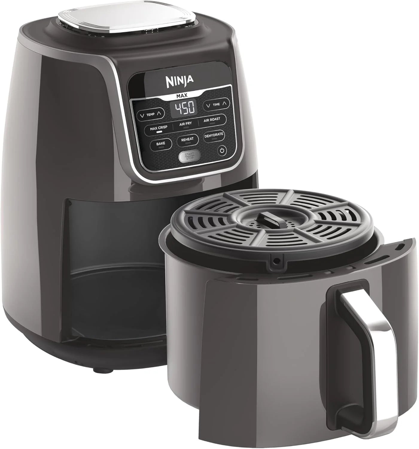 Ninja 4-in-1 Pro Air Fry,Roast,Reheat,Dehydrate 5QT Capacity fits up to 4lbs of French Fries