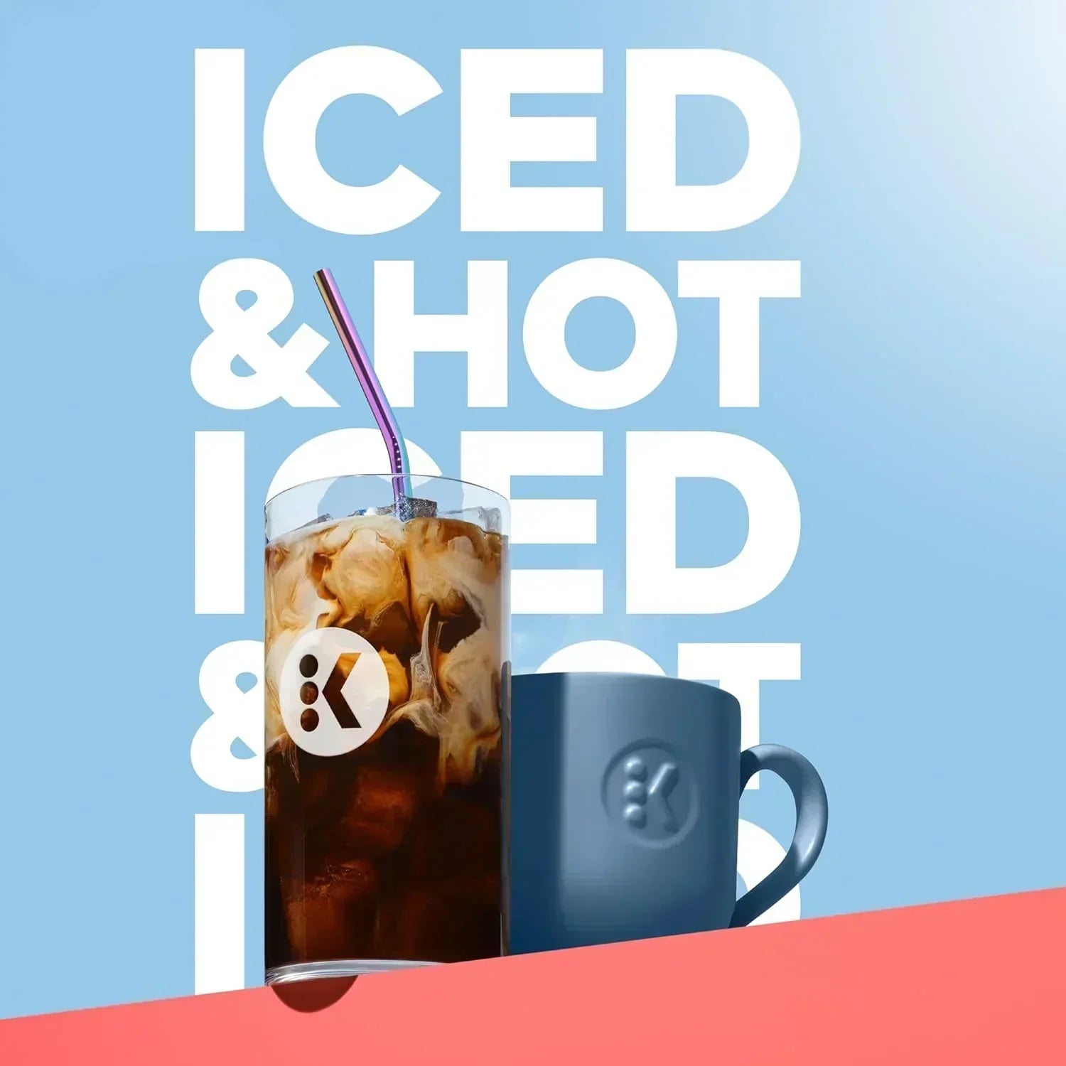 K-Brew+Chill Iced and Hot Single-Cup Coffee Maker with 70-ounce Removable Water Tank