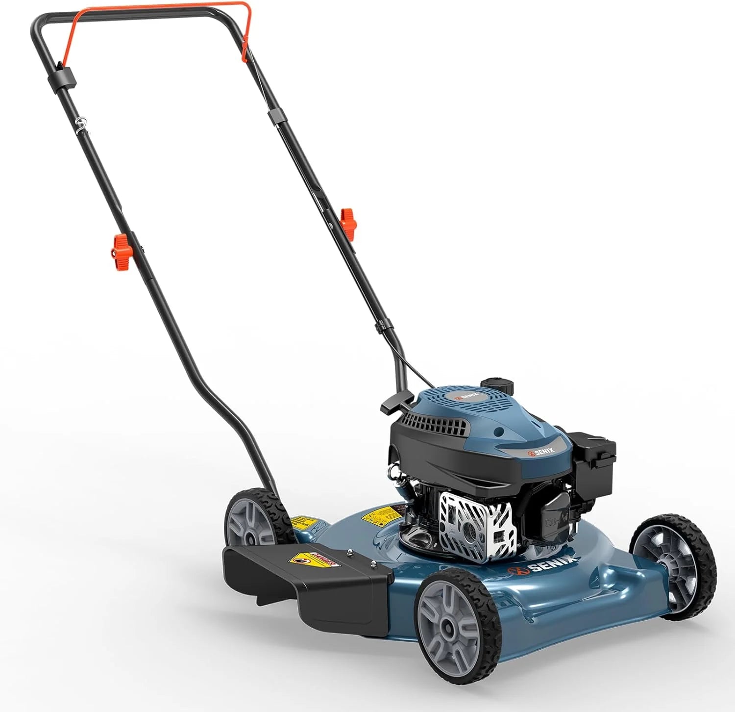 SENIX 20 Gas Lawn Mower, 144 cc Gas Powered Lawnmower, 4-Cycle Engine Walk-Behind