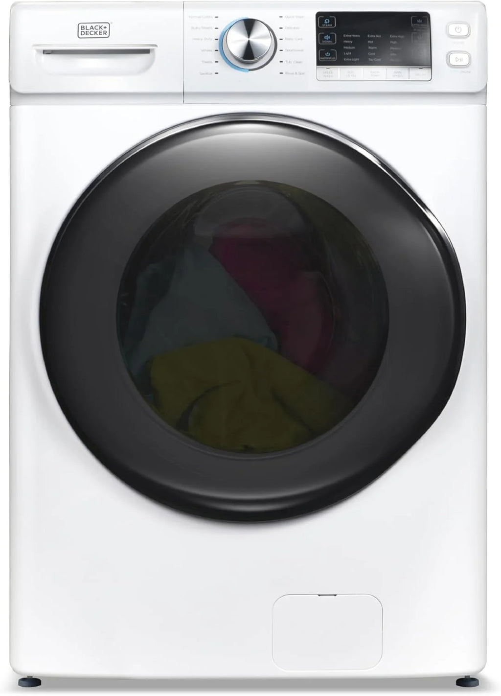Portable Washer 6.6 lb. Capacity Washing Machine for Homes & Apartments 5 Wash Cycles Quick Connect Sink Adapter and Drain Hose Included Transparent Lid