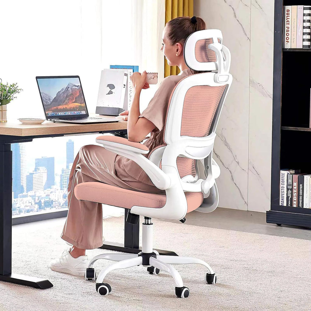 TRALT Office Chair Ergonomic Desk Chair 330 lbs Home Gaming Chair with Wheels