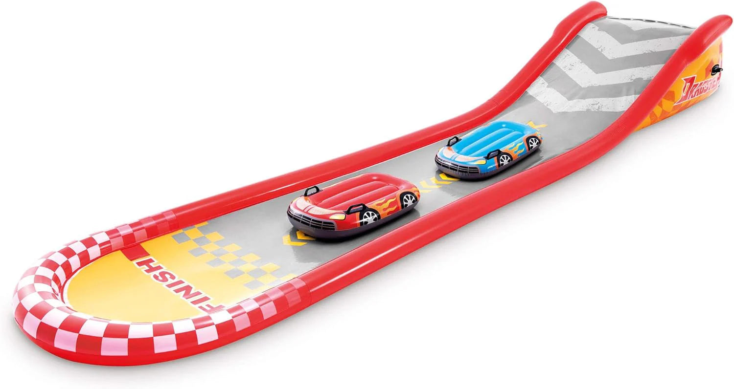 Intex 96 x 78 x 28 Inflatable Jungle Adventure Play Center Spray Kiddie Pool - Backyard Kids Water Slide, Outdoor Blow-Up Splash Pad for Toddlers