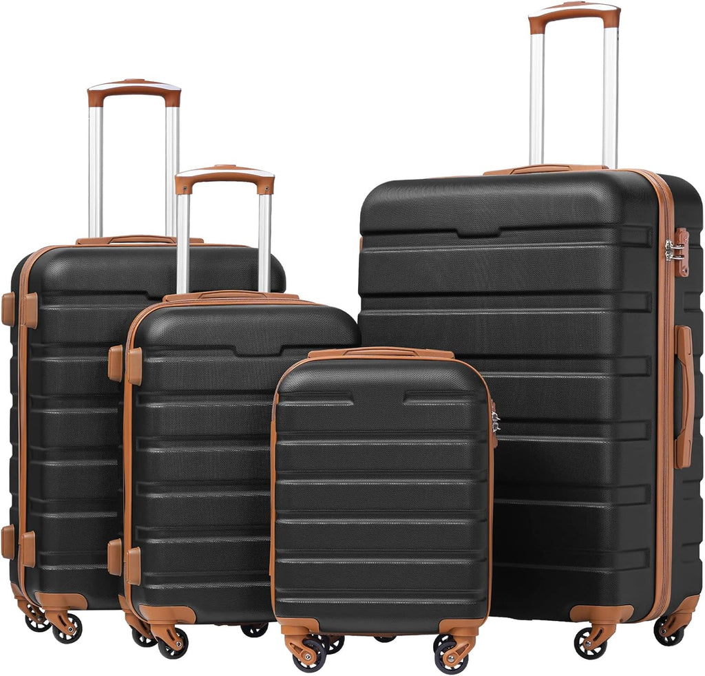 Luggage 3 Piece Set Suitcase Spinner Hardshell Lightweight TSA Lock