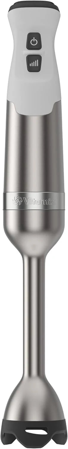Vitamix 5-Speed Immersion Blender, Professional-Grade Hand Blender with 625-Watt Motor and Stainless-Steel Blade, Stainless Steel/Black