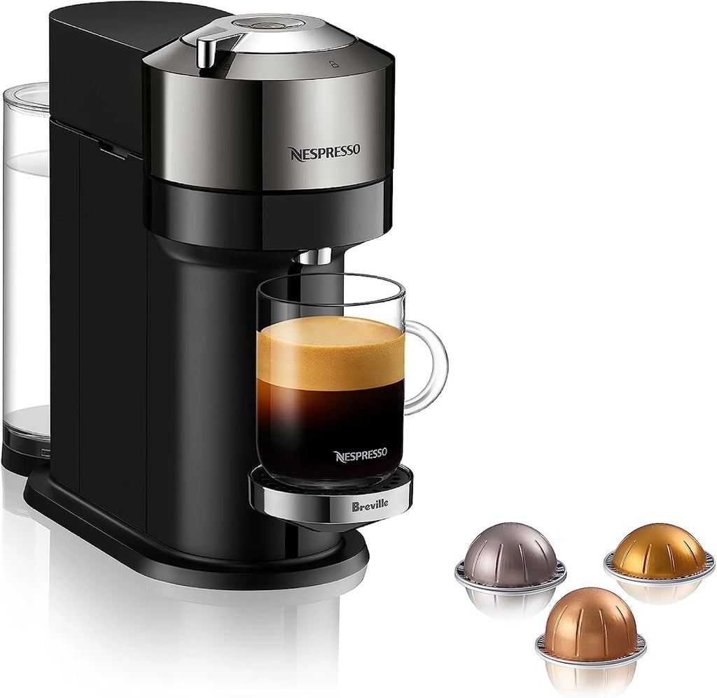 Nespresso Vertuo Next Premium Coffee and Espresso Maker by Breville with Aeroccino Milk Frother