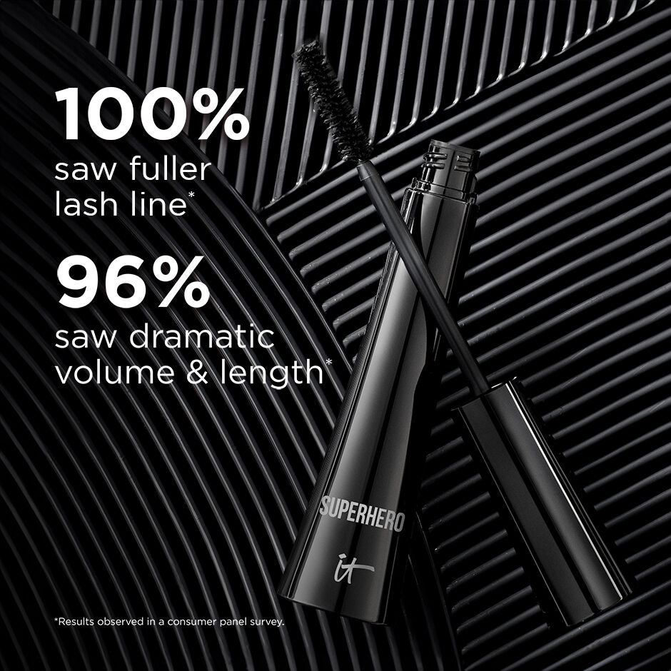 Superhero Elastic Stretch Volumizing and Lengthening Mascara