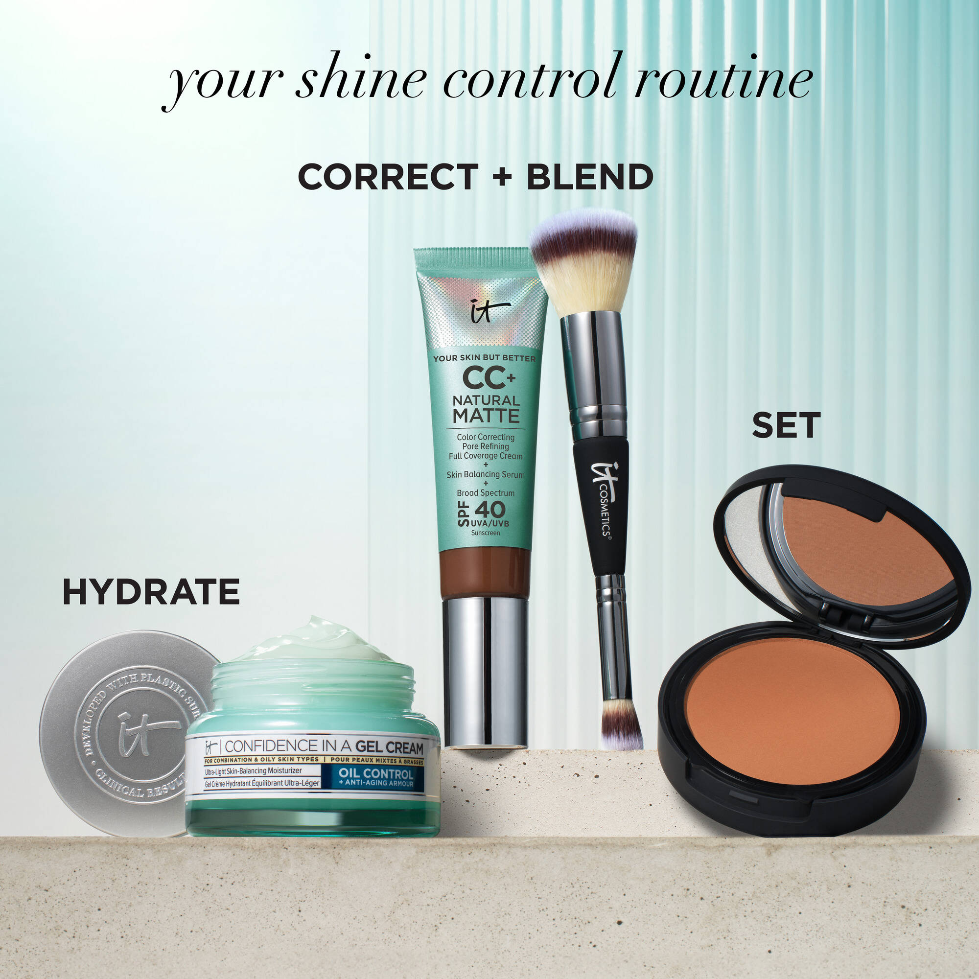 CC+ Cream Natural Matte Foundation with SPF 40