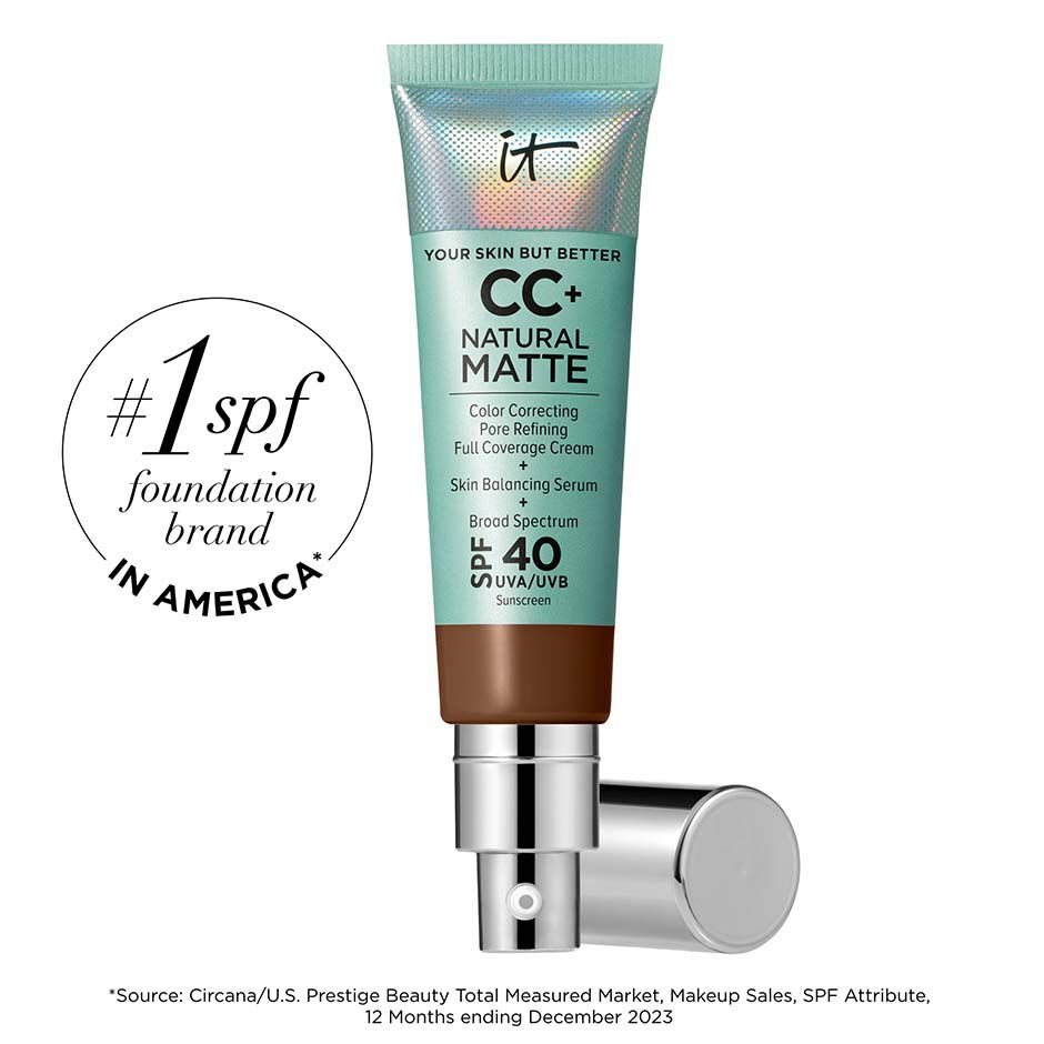 CC+ Cream Natural Matte Foundation with SPF 40