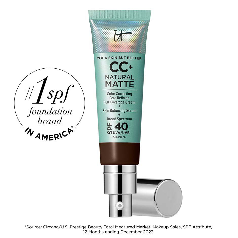 CC+ Cream Natural Matte Foundation with SPF 40