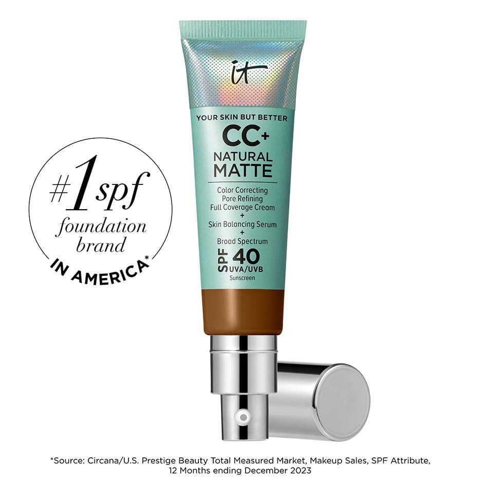CC+ Cream Natural Matte Foundation with SPF 40