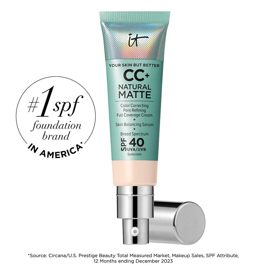 CC+ Cream Natural Matte Foundation with SPF 40