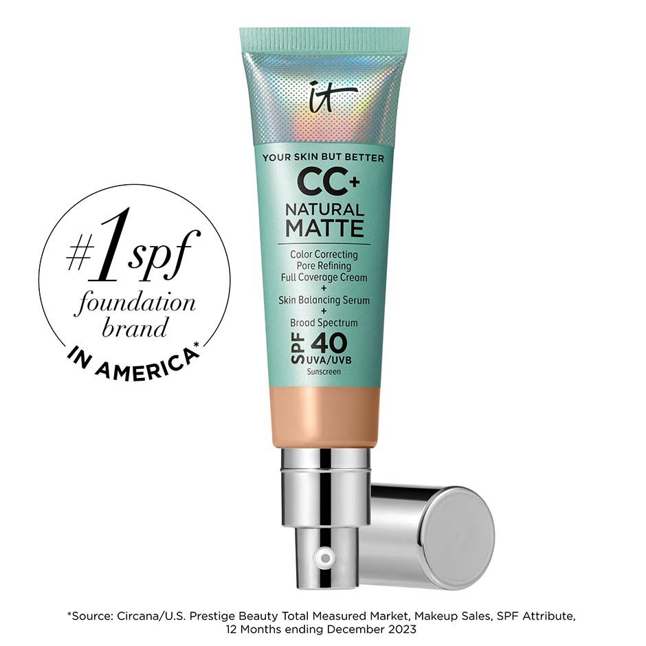 CC+ Cream Natural Matte Foundation with SPF 40