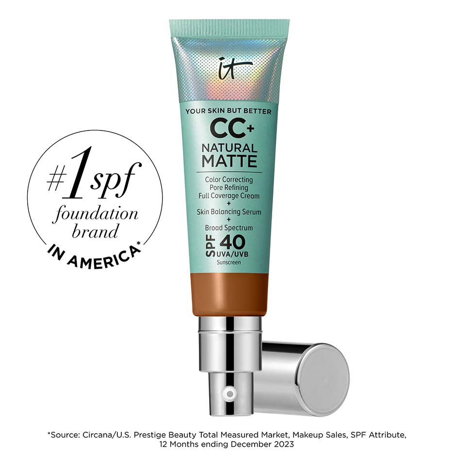CC+ Cream Natural Matte Foundation with SPF 40
