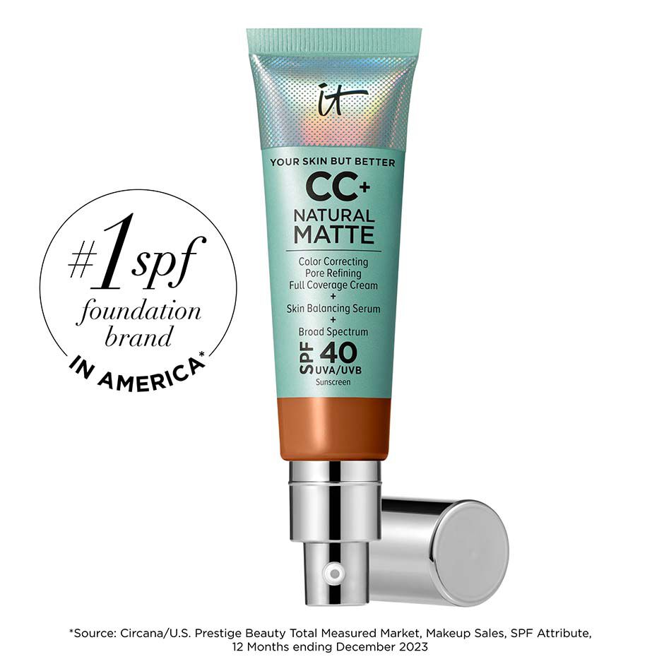 CC+ Cream Natural Matte Foundation with SPF 40