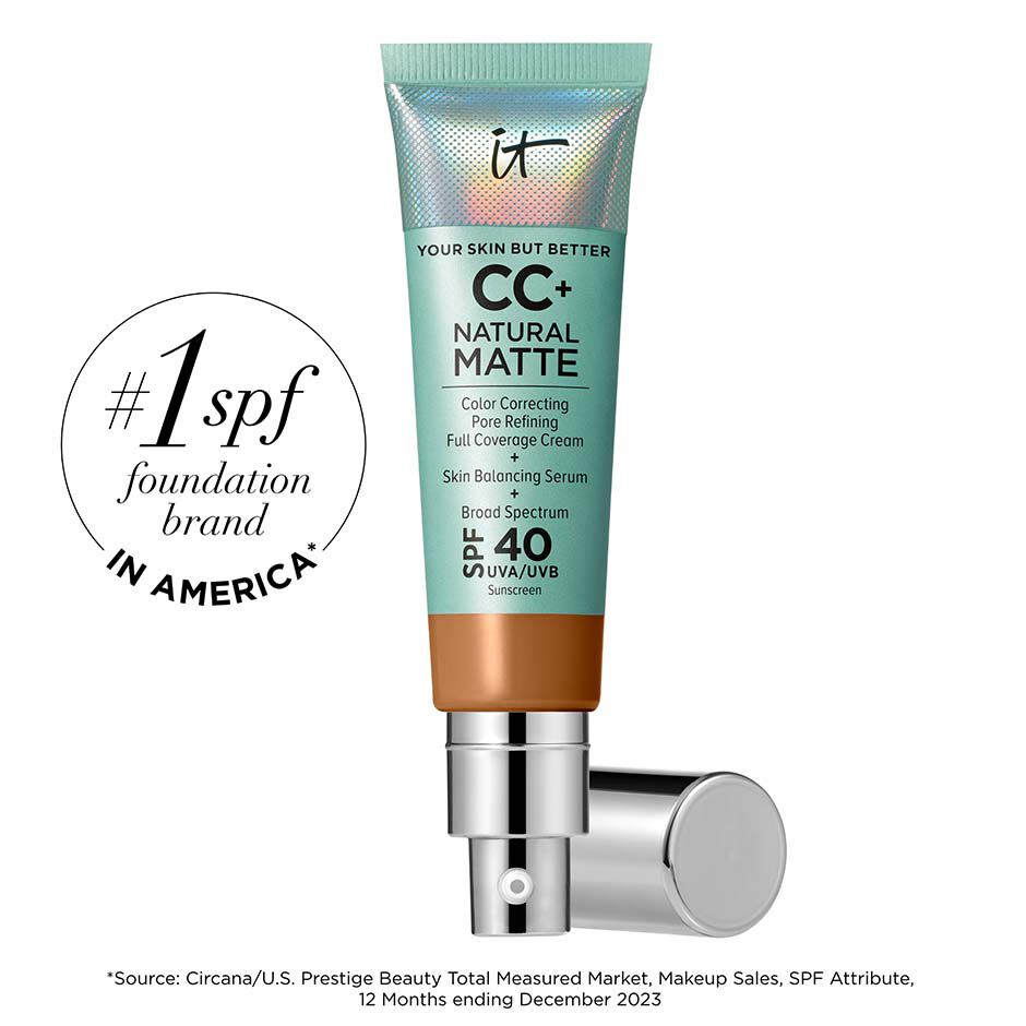 CC+ Cream Natural Matte Foundation with SPF 40