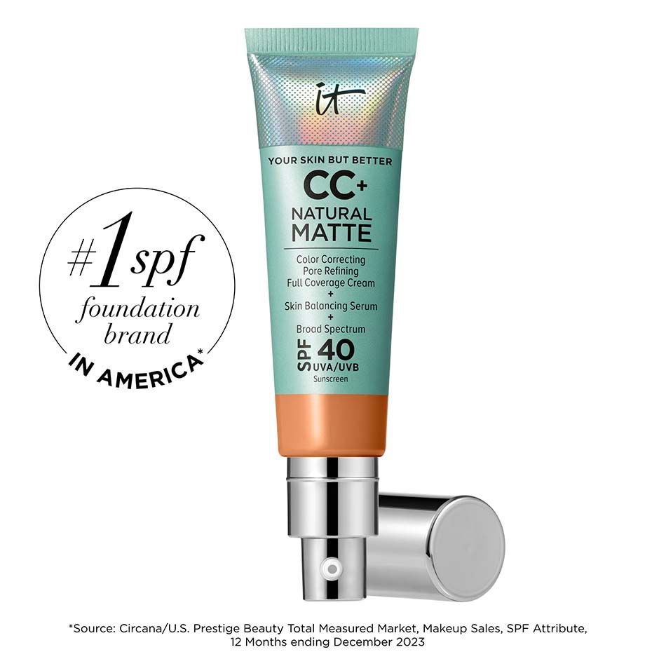 CC+ Cream Natural Matte Foundation with SPF 40