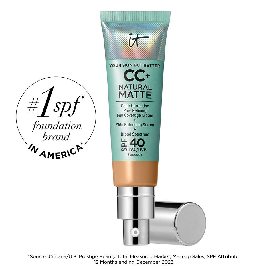 CC+ Cream Natural Matte Foundation with SPF 40