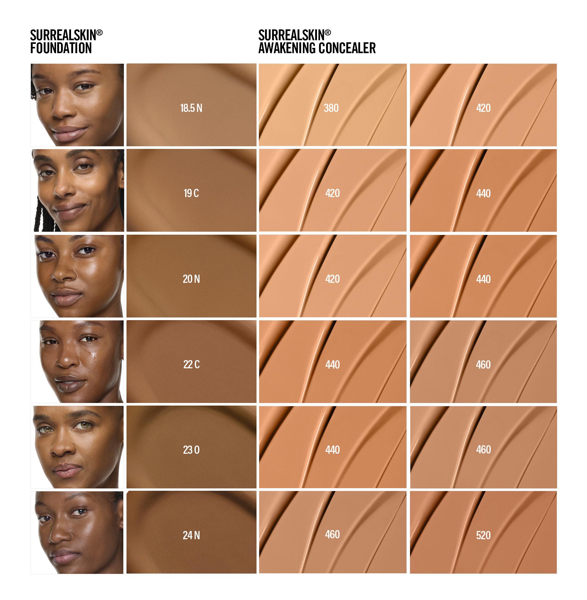SURREALSKIN FOUNDATION – SurrealSkin Foundation – 18.5 N
