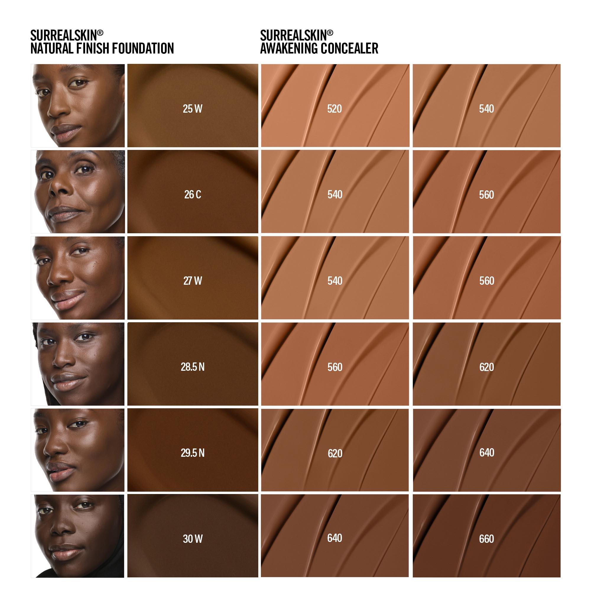 SURREALSKIN NATURAL FINISH FOUNDATION – SurrealSkin Natural Finish Foundation – 28.5 N