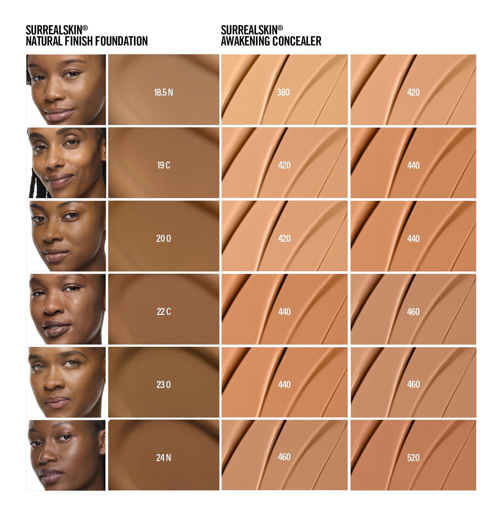SURREALSKIN NATURAL FINISH FOUNDATION – SurrealSkin Natural Finish Foundation – 19 C