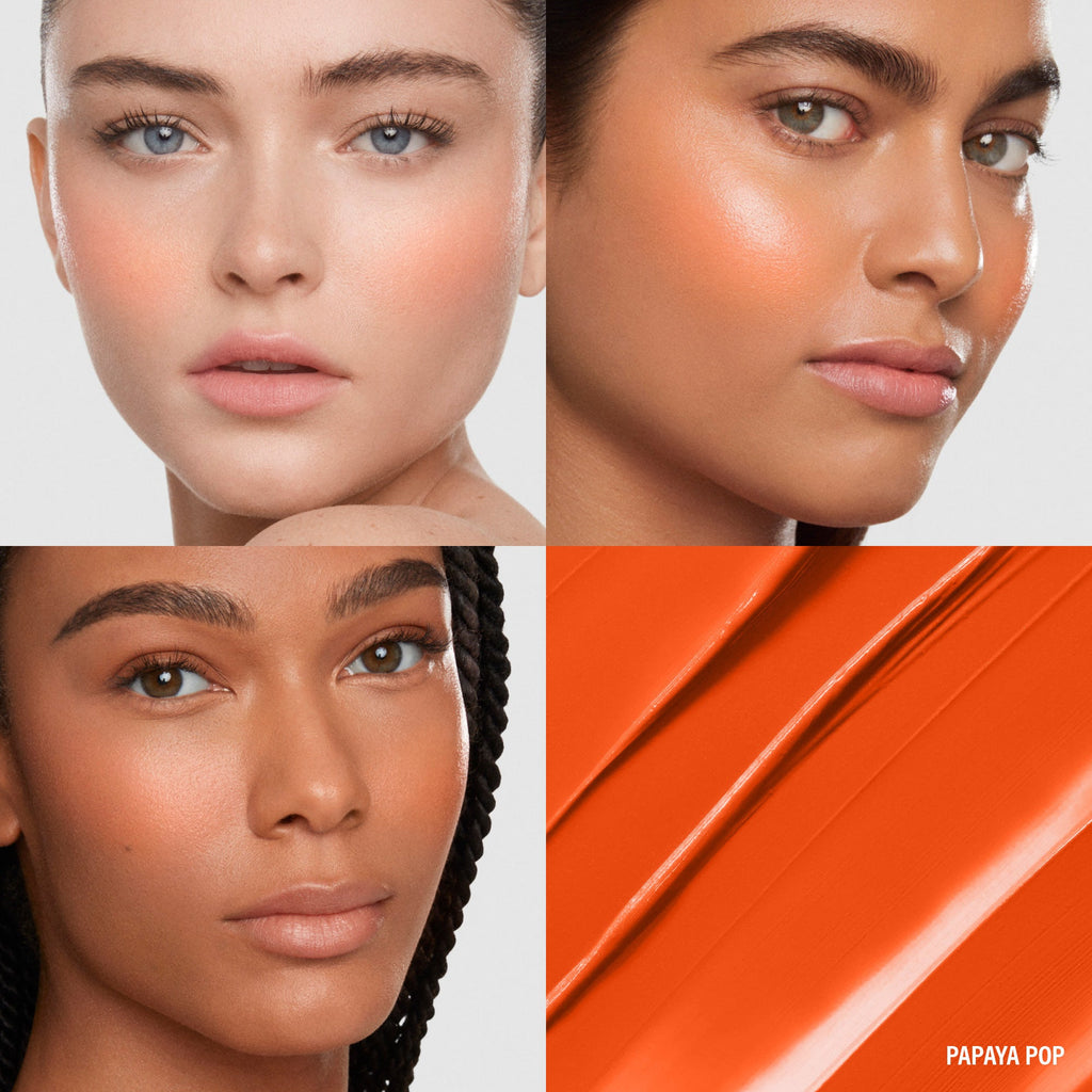 SOFT POP PLUMPING BLUSH VEIL – Soft Pop Plumping Blush Veil – Papaya Pop (Bright Peachy Orange)