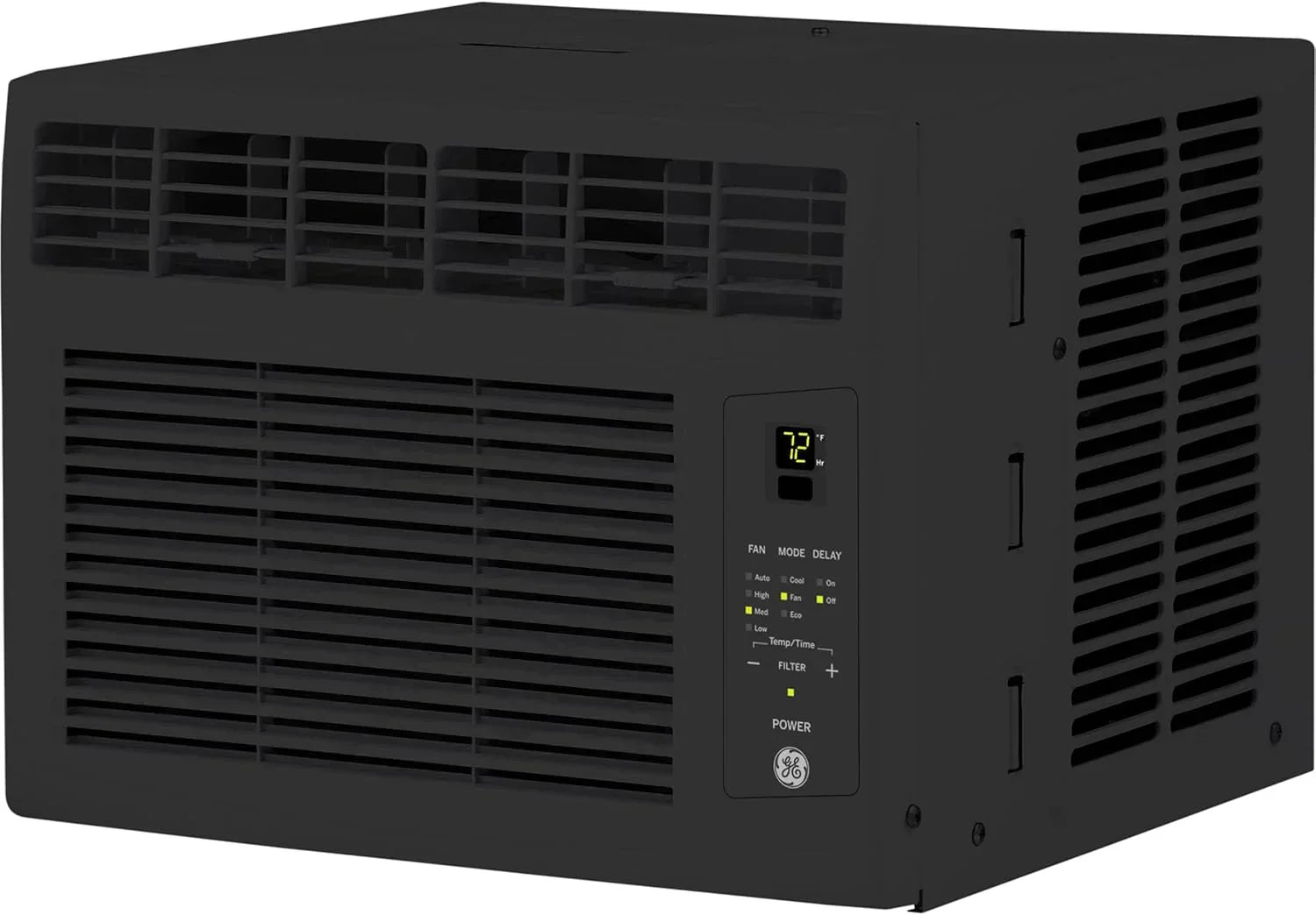 GE Window Air Conditioner Unit 5,000 BTU for Small Rooms up to 150 sq ft Manual Adjustable Fan