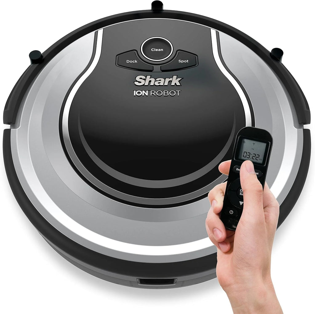 AI Robot Vacuum with XL HEPA Self-Empty Base, Bagless, 60-Day Capacity, LIDAR Navigation, Perfect for Pet Hair, Compatible with Alexa, Wi-Fi Connected, Carpet & Hard Floor, Black