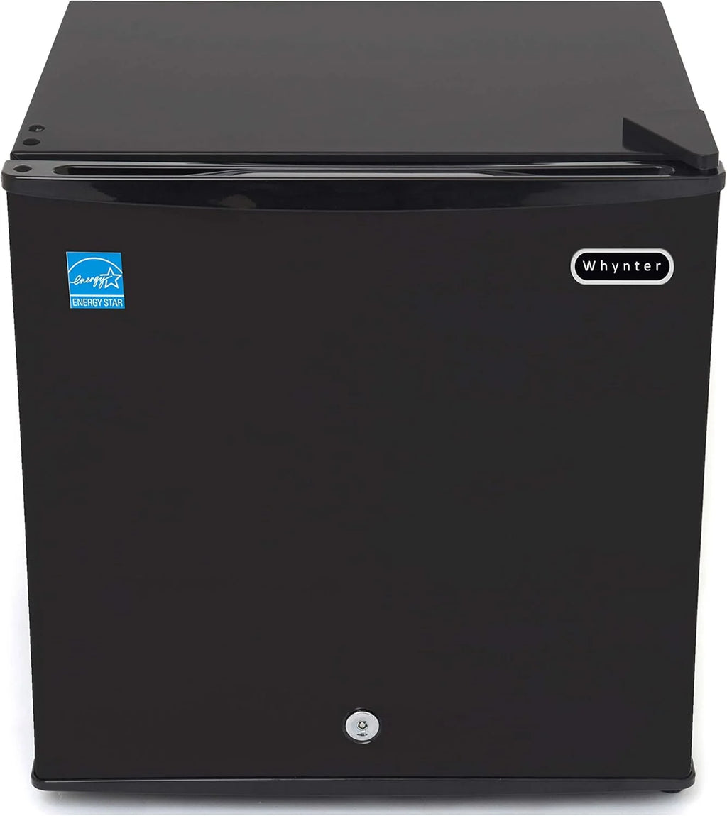 Whynter CUF-112SS Mini, Energy Star Rated Small Upright Freezer with Lock, Stainless Steel -1.1 Cubic Feet