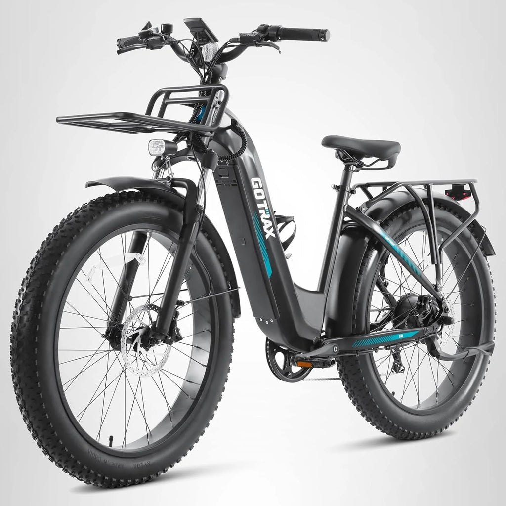 Gotrax 20 Folding Electric Bike with 40 Miles by 48V Battery 20Mph Power by Peak 500W