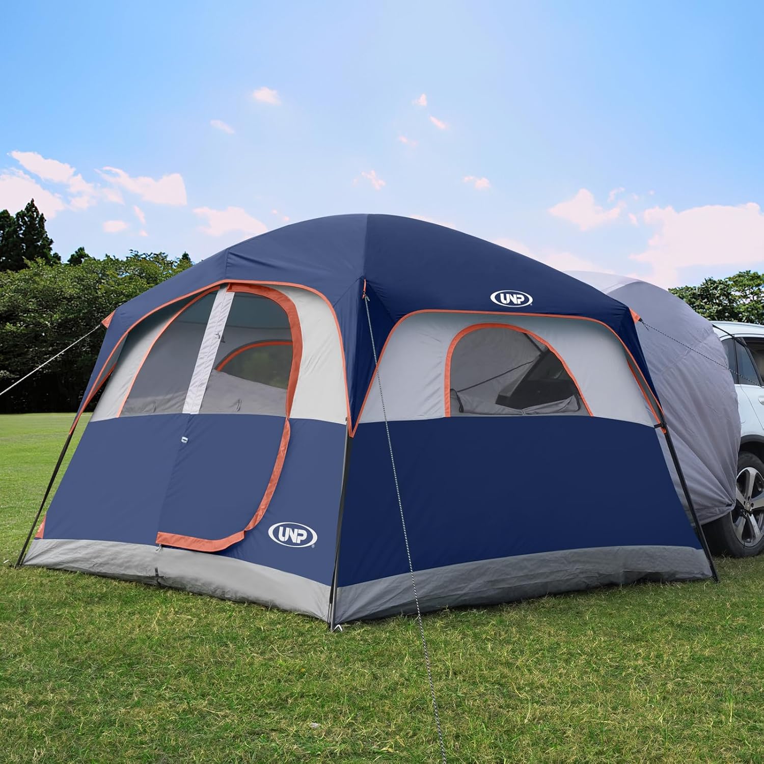 SUV Tent for Camping 6-Person SUV Tailgate Tent Easy Set Up with Rainfly 10'x9'x78in