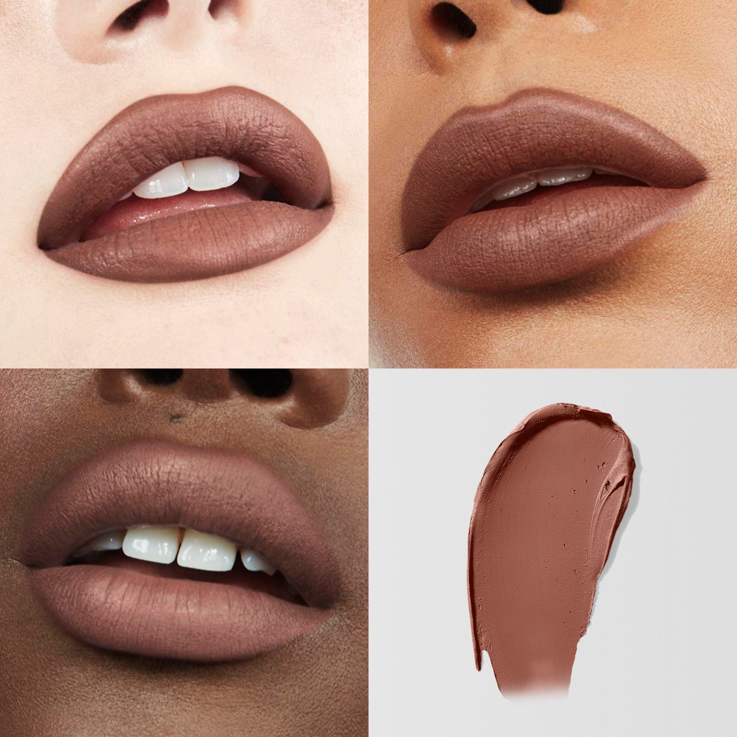 ULTRA SUEDE COZY LIP CREME – Ultra Suede Cozy Lip Creme – Mocha Latte (Cool Midtone Brown)