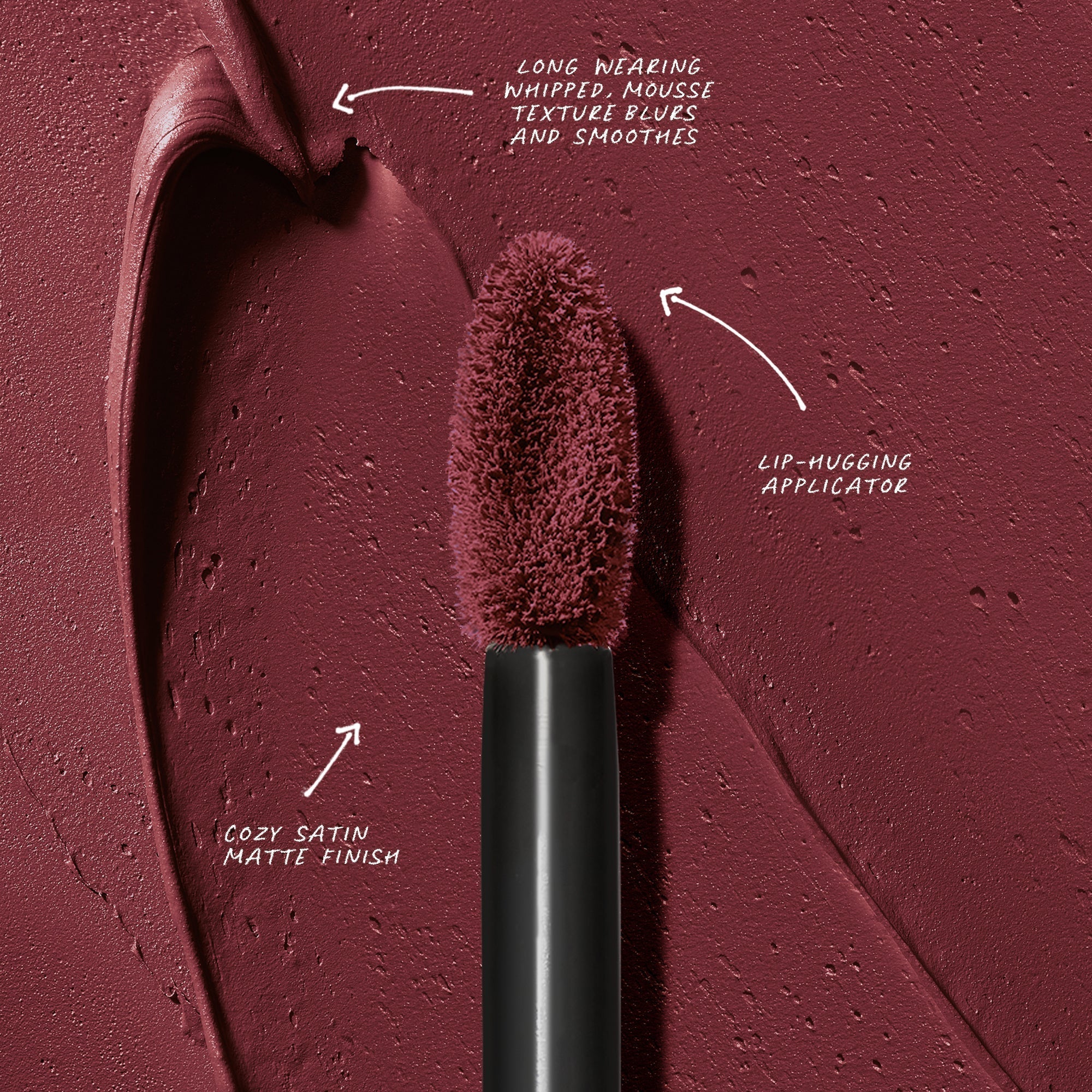 ULTRA SUEDE COZY LIP CREME – Ultra Suede Cozy Lip Creme – Vampish (Deep Plum Brown)