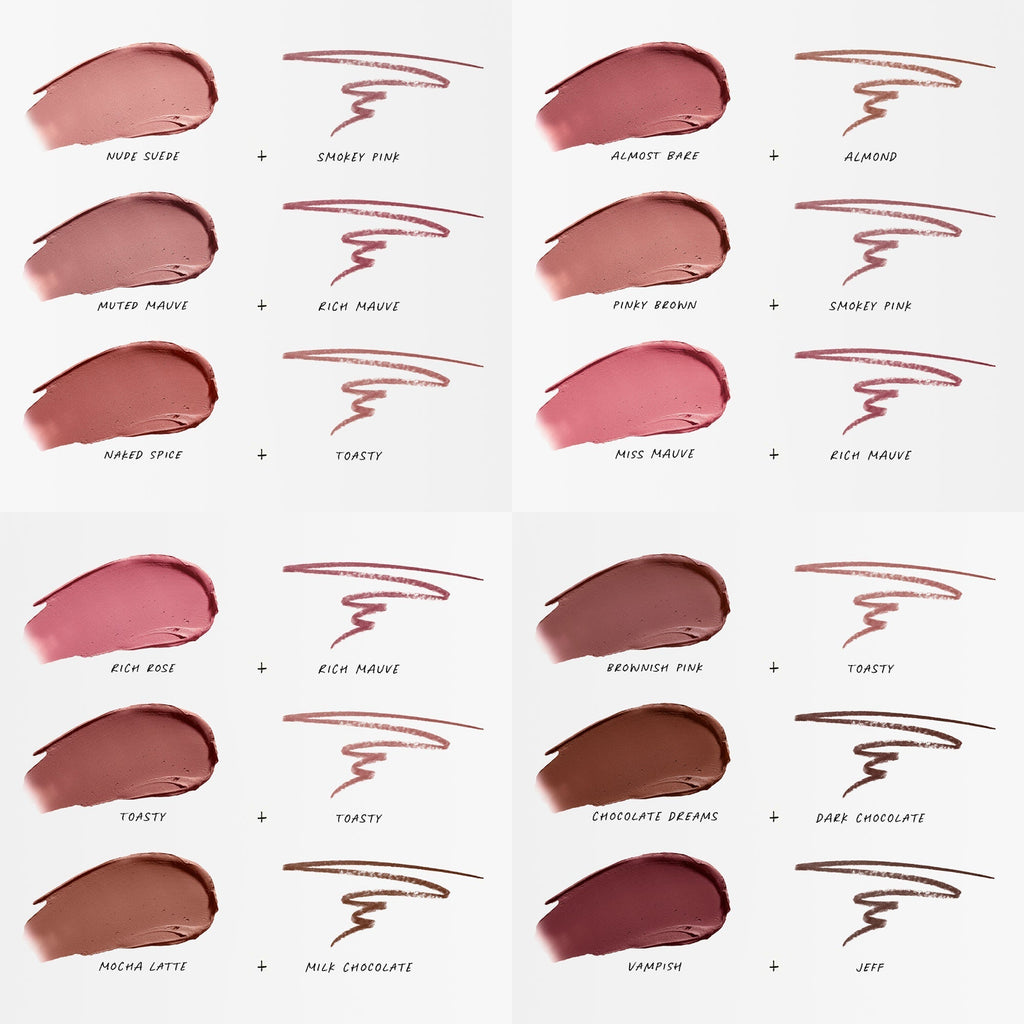 ULTRA SUEDE COZY LIP CREME – Ultra Suede Cozy Lip Creme – Pinky Brown (Neutral Brown Pink)